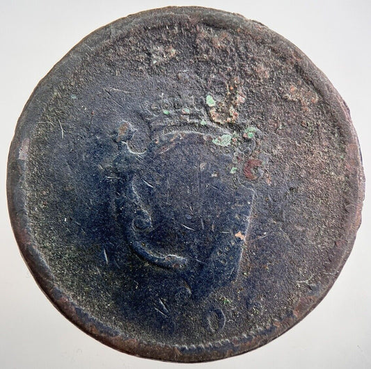 1805 George III Irish Hibernia Penny Coin | Collectable Grade | a7975