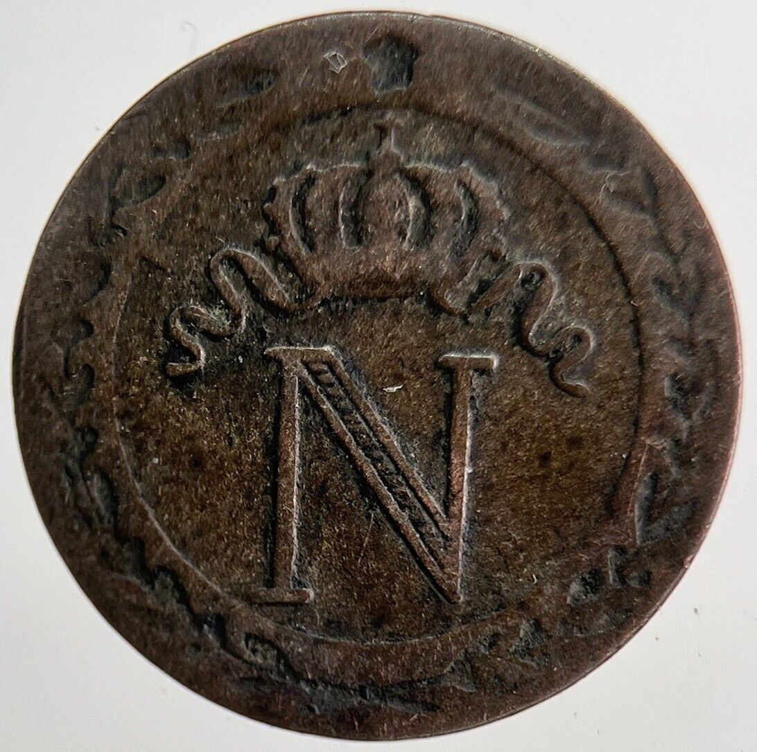 1804 France 10 Cent Napoleon Coin | Fine Collectable Grade | a6281