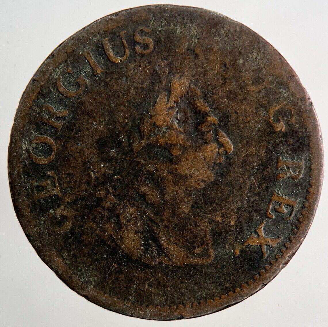 1805 Irish George III Hibernia Half-Penny Coin | Collectable Grade