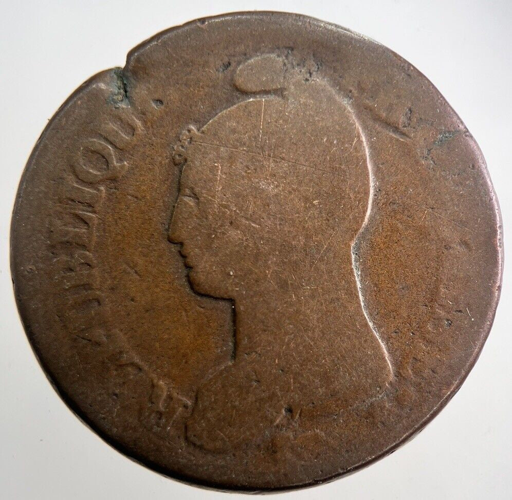 1799-1800 France 1 Un Decime Coin | Collectable Grade