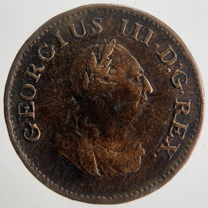 1806 George 3rd III Farthing Coin | Fine Collectable Grade | a4544