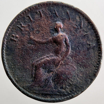1806 George 3rd III Half-Penny Coin | Collectable Grade | a7209