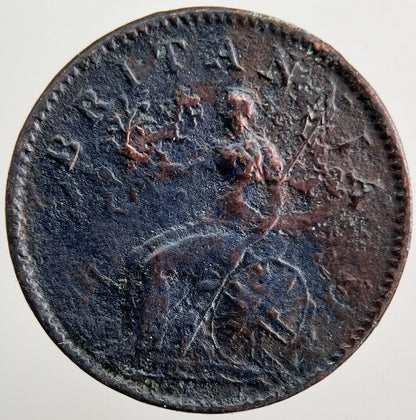 1806 George 3rd III Half-Penny Coin | Collectable Grade | a7210