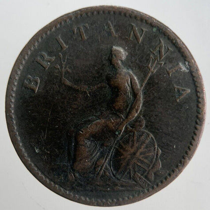 1806 George 3rd III Half-Penny Coin | Collectable Grade | a4523
