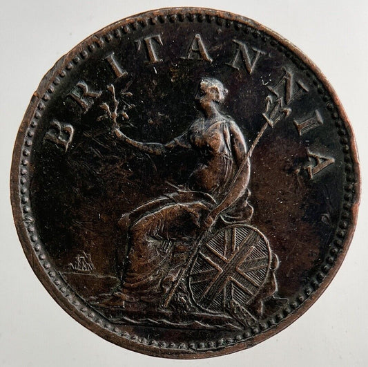 1806 George 3rd III Farthing Coin | Very Fine Grade | a9228