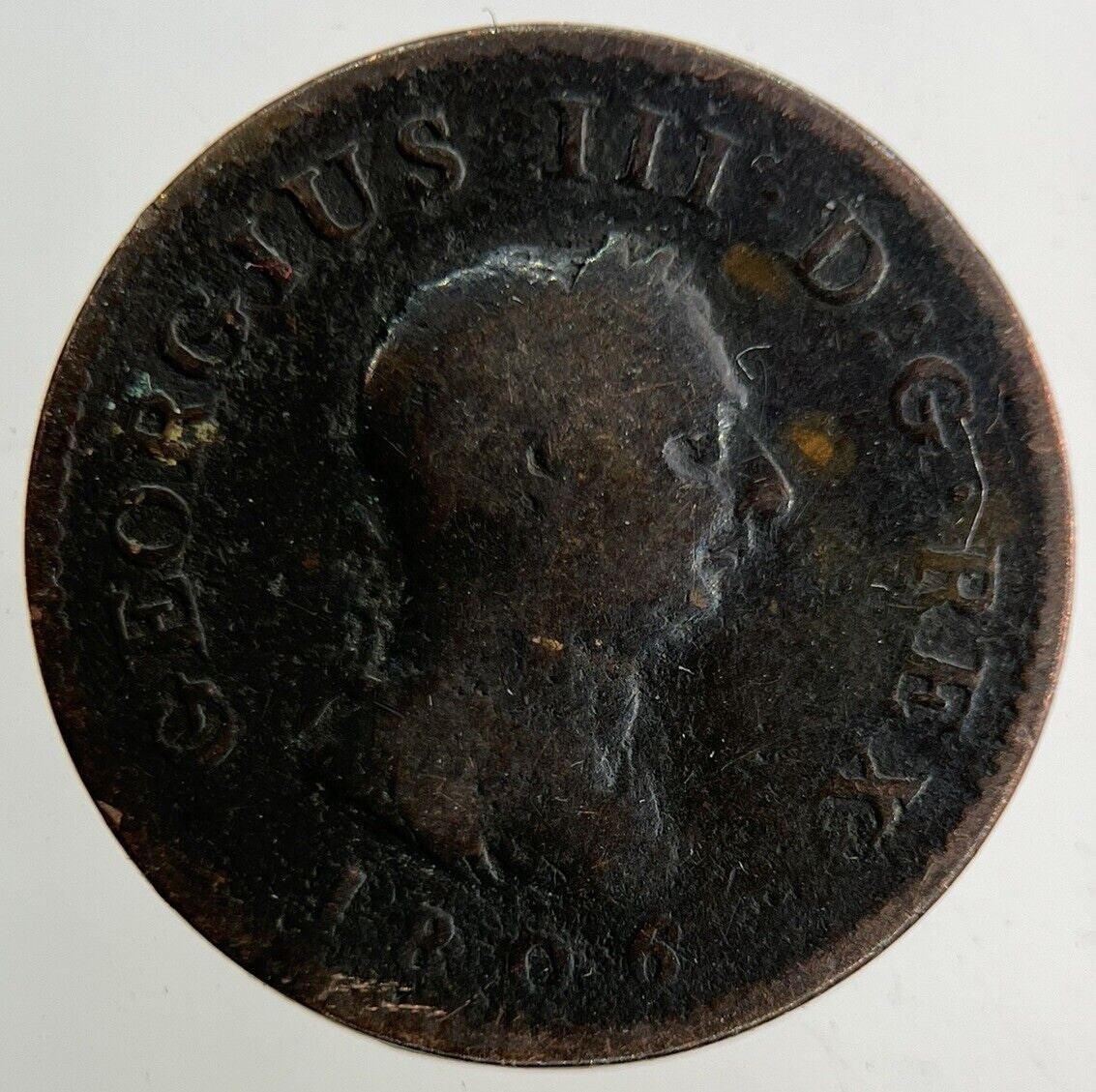 1806 George III 3rd Farthing Coin | Collectable Grade
