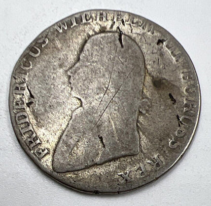 1805-A 4 Groschen Germany Prussia Silver Coin | Collectable Grade | a1251