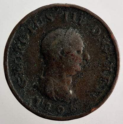 1806 George III 3rd Farthing Coin | Collectable Grade
