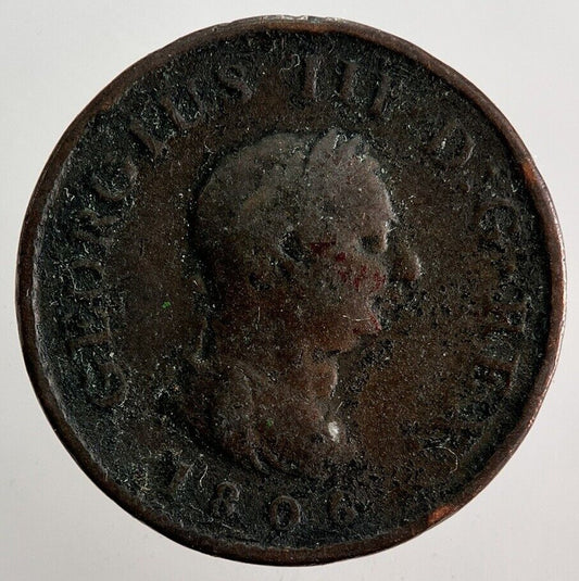 1806 George III 3rd Farthing Coin | Collectable Grade