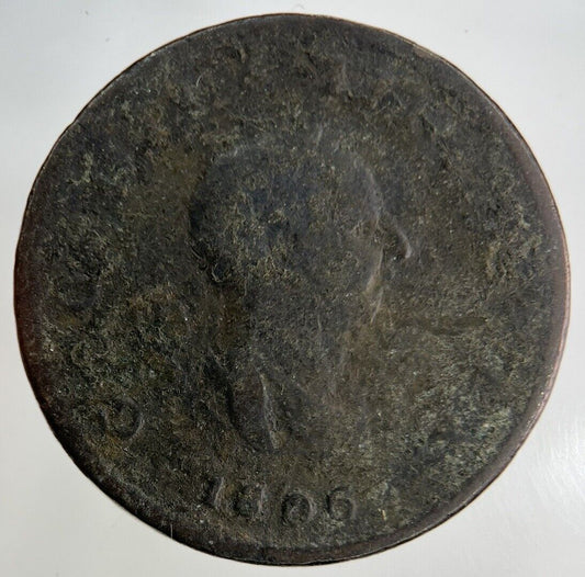 1806 George III 3rd Half-Penny Coin | Collectable Grade