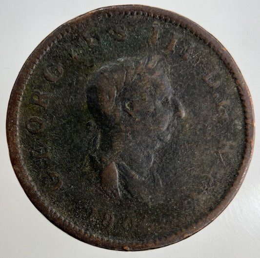 1806 George III 3rd Half-Penny Coin | Collectable Grade