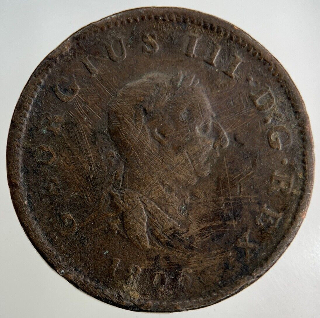 1806 George III 3rd Half-Penny Coin | Collectable Grade