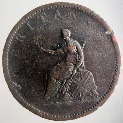 1806 George III 3rd Half-Penny Coin | Collectable Grade | a4385