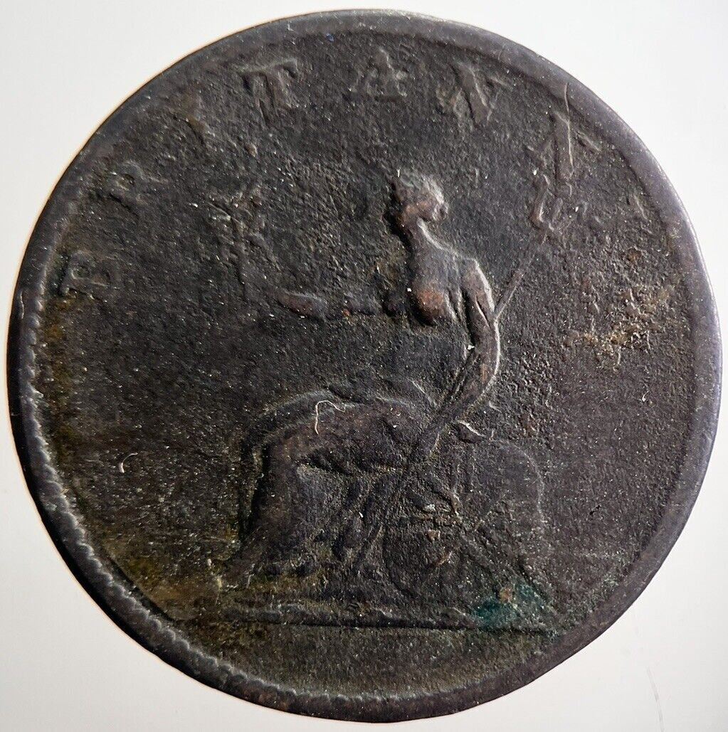 1806 George III 3rd Half-Penny Coin | Collectable Grade | a3658