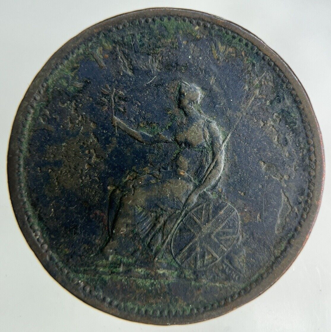 1806 George III 3rd Half-Penny Coin | Fine Collectable Grade