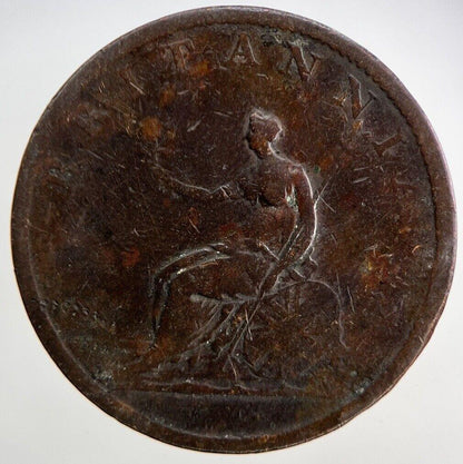 1806 George III 3rd Half-Penny Coin | Fine Collectable Grade