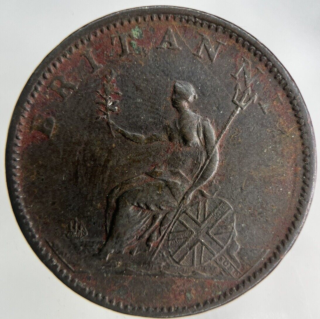 1806 George III 3rd Half-Penny Coin | Fine Collectable Grade