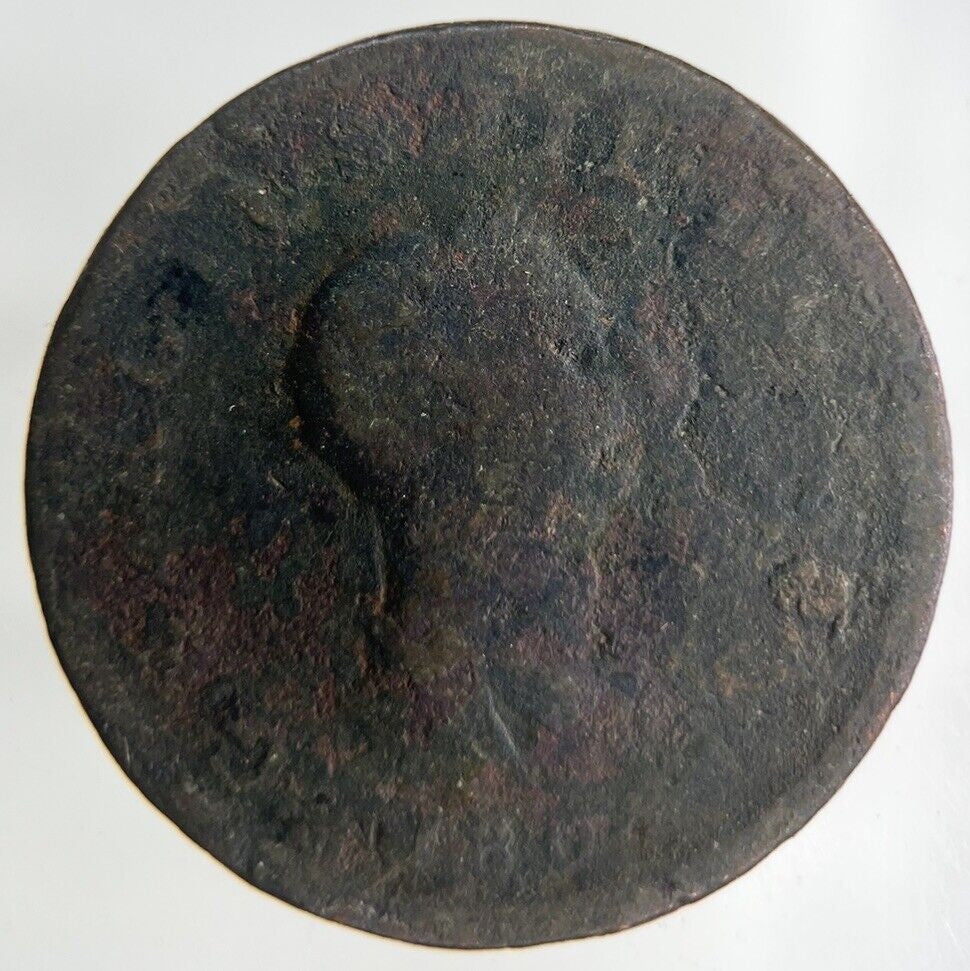 1806 George III 3rd Half-Penny Coin | Fair Grade
