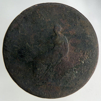 1806 George III 3rd Half-Penny Coin | Fair Grade