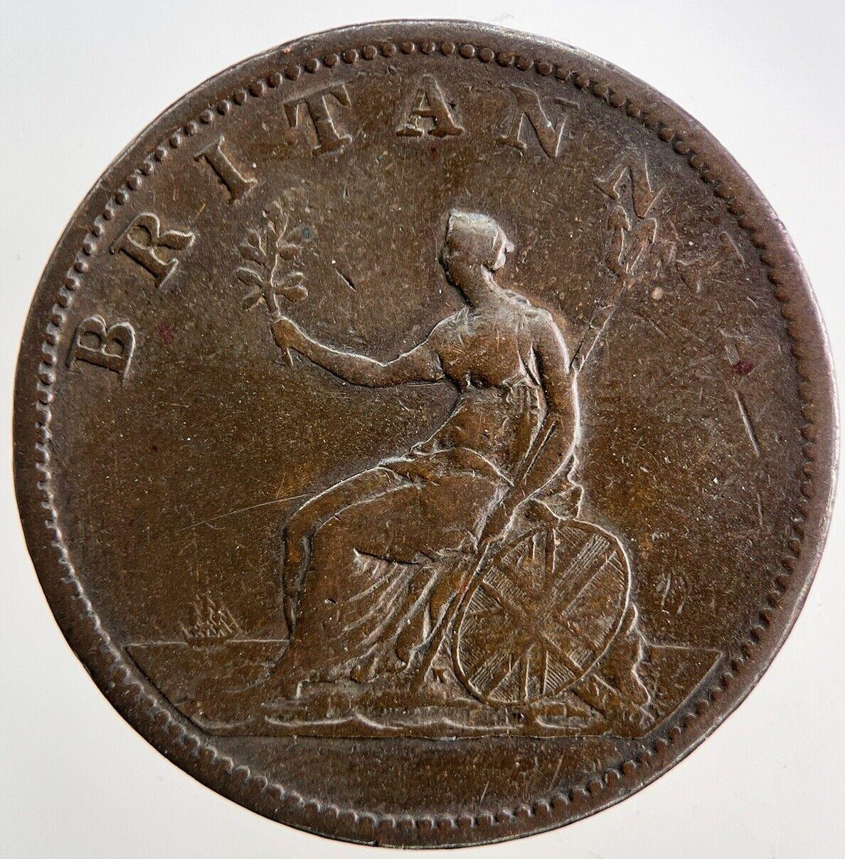 1806 George III 3rd Half-Penny Coin | Fine Collectable Grade