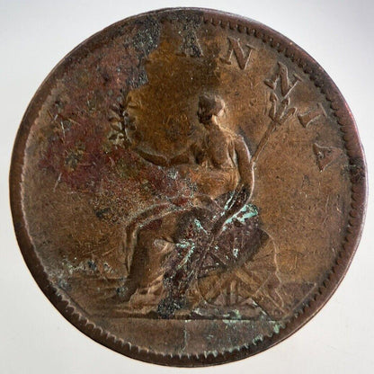 1806 George III 3rd Half-Penny Coin | Fine Collectable Grade