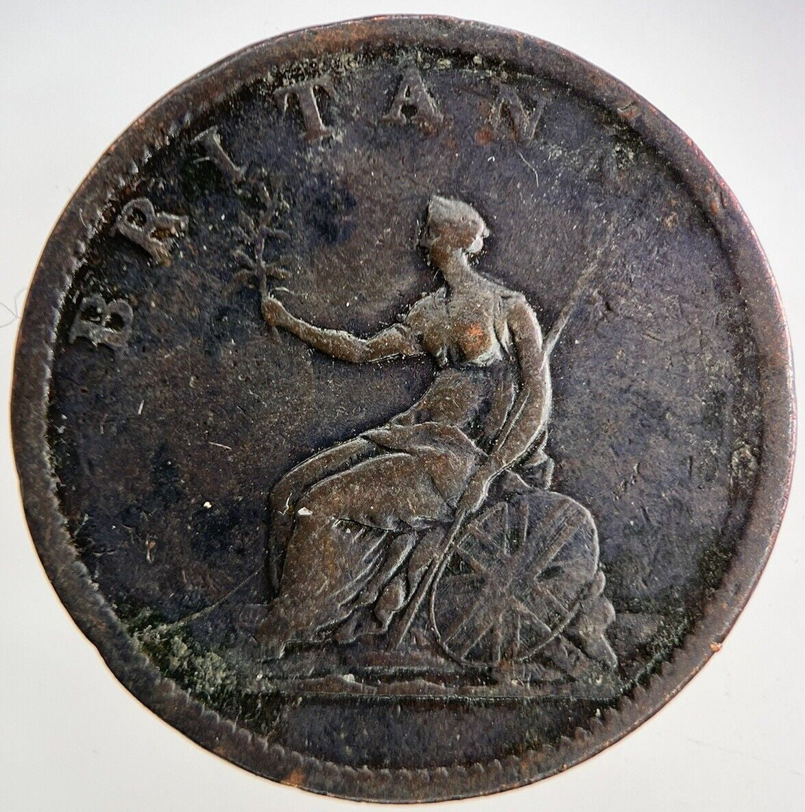 1806 George III 3rd Half-Penny Coin | Fine Collectable Grade