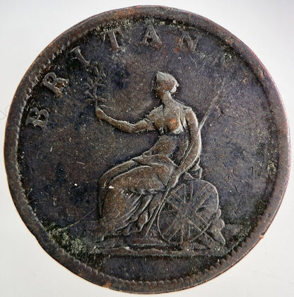 1806 George III 3rd Half-Penny Coin | Fine Collectable Grade