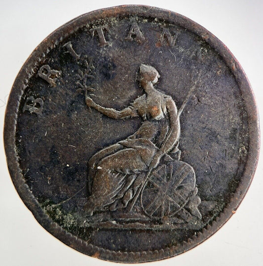 1806 George III 3rd Half-Penny Coin | Fine Collectable Grade