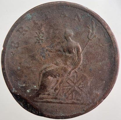 1806 George III 3rd Half-Penny Coin | Collectable Grade | a1210