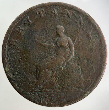 1806 George III 3rd Half-Penny Coin | Fine Collectable Grade