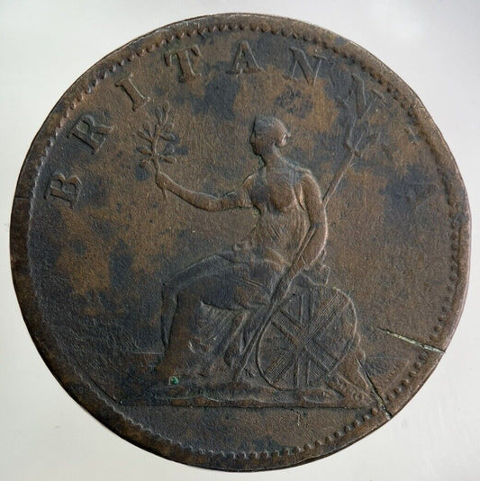 1806 George III 3rd Half-Penny Coin | Fine Collectable Grade