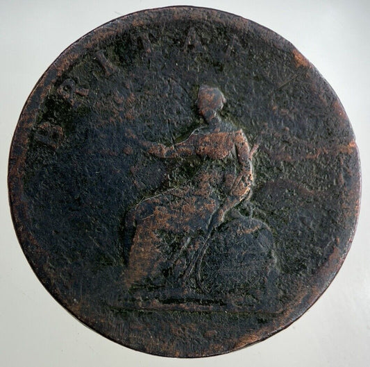 1806 George III 3rd Half-Penny Coin | Fair Grade