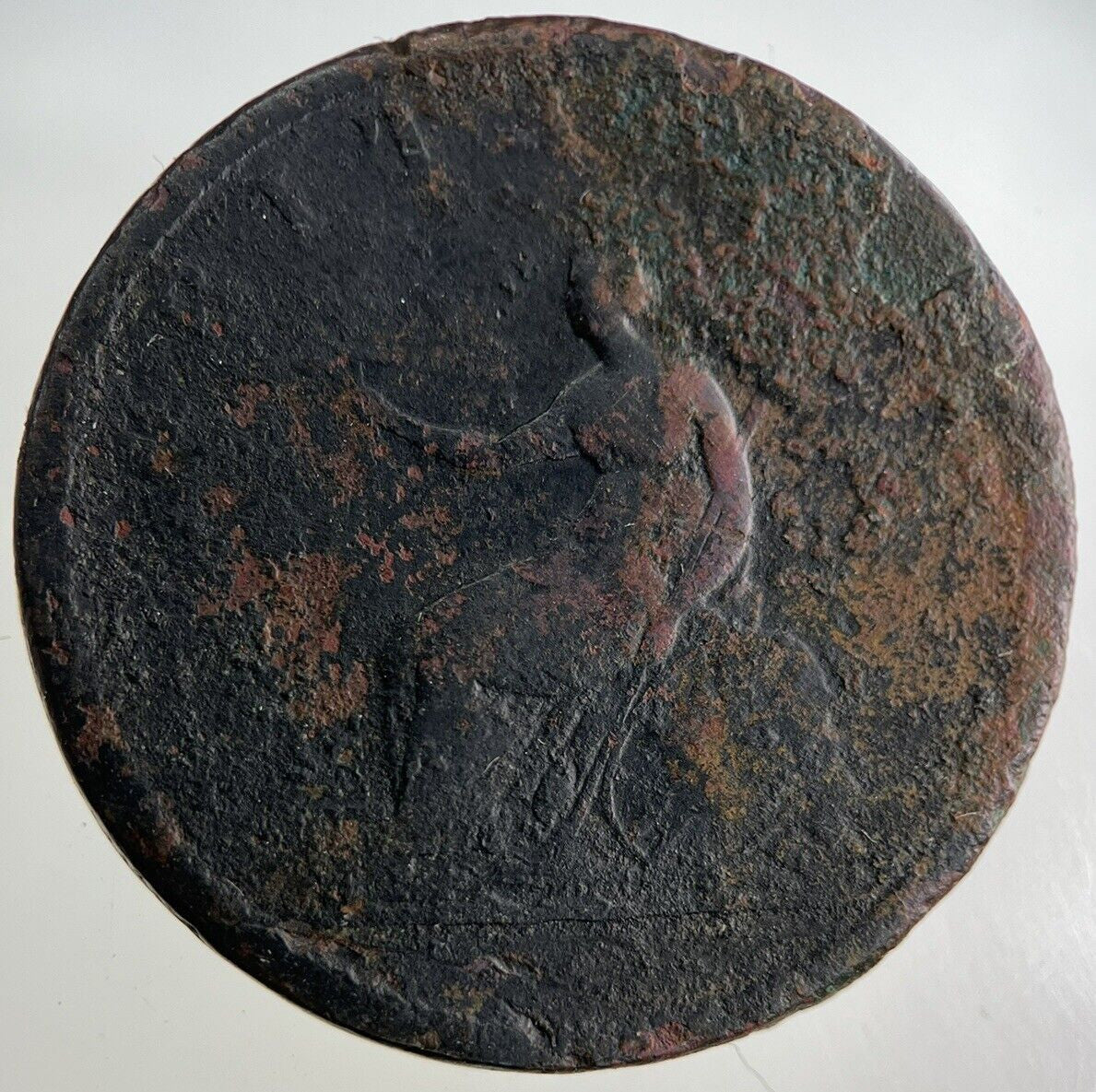 1806 George III 3rd Half-Penny Coin | Fair Grade