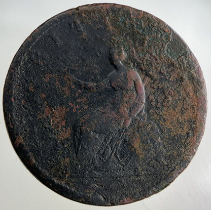 1806 George III 3rd Half-Penny Coin | Fair Grade