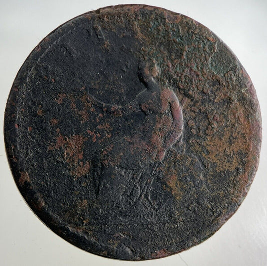 1806 George III 3rd Half-Penny Coin | Fair Grade