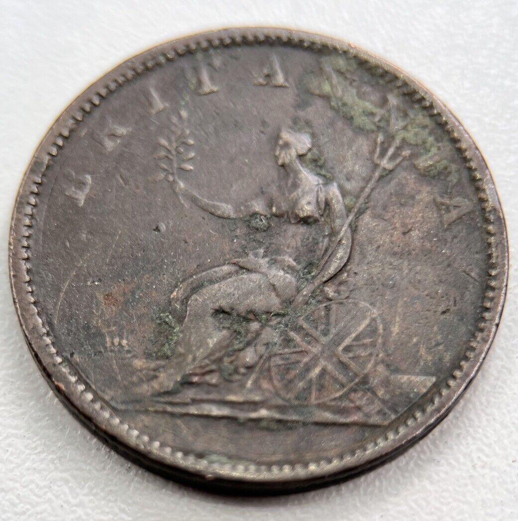 1806 George III 3rd Half-Penny Coin | Fine Collectable Grade | a3365
