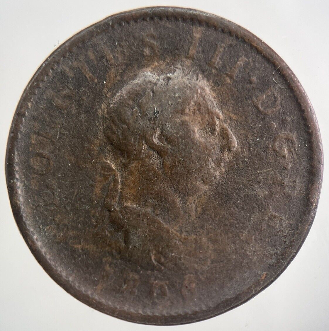 1806 George III 3rd One Penny Coin | Collectable Grade