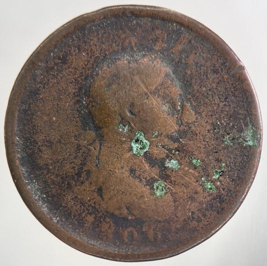 1806 George III 3rd One Penny Coin | Collectable Grade