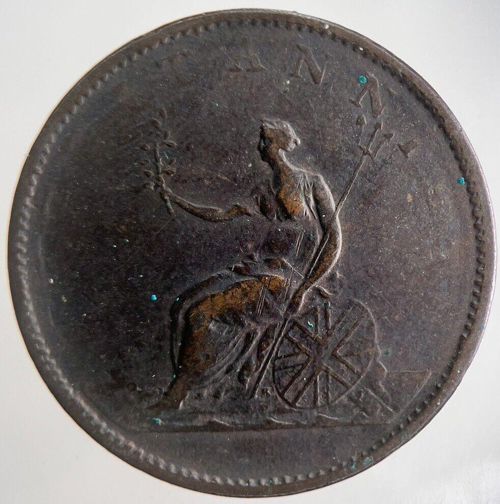 1806 George III 3rd Half-Penny Coin | Fine Collectable Grade | a4452