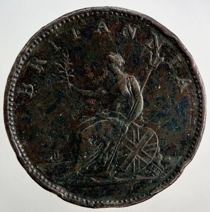 1806 George III 3rd Half-Penny Coin | Very High Grade