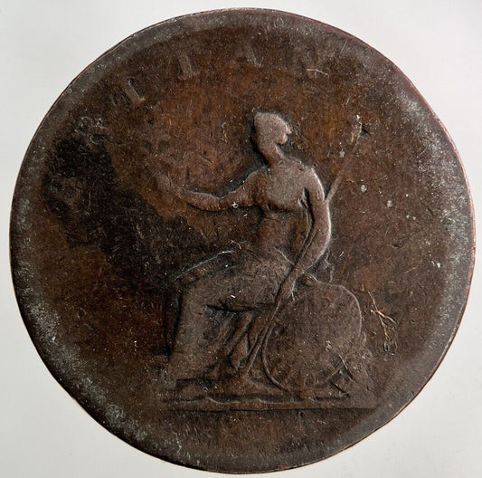 1806 George III 3rd Half-Penny Coin | Worn Grade