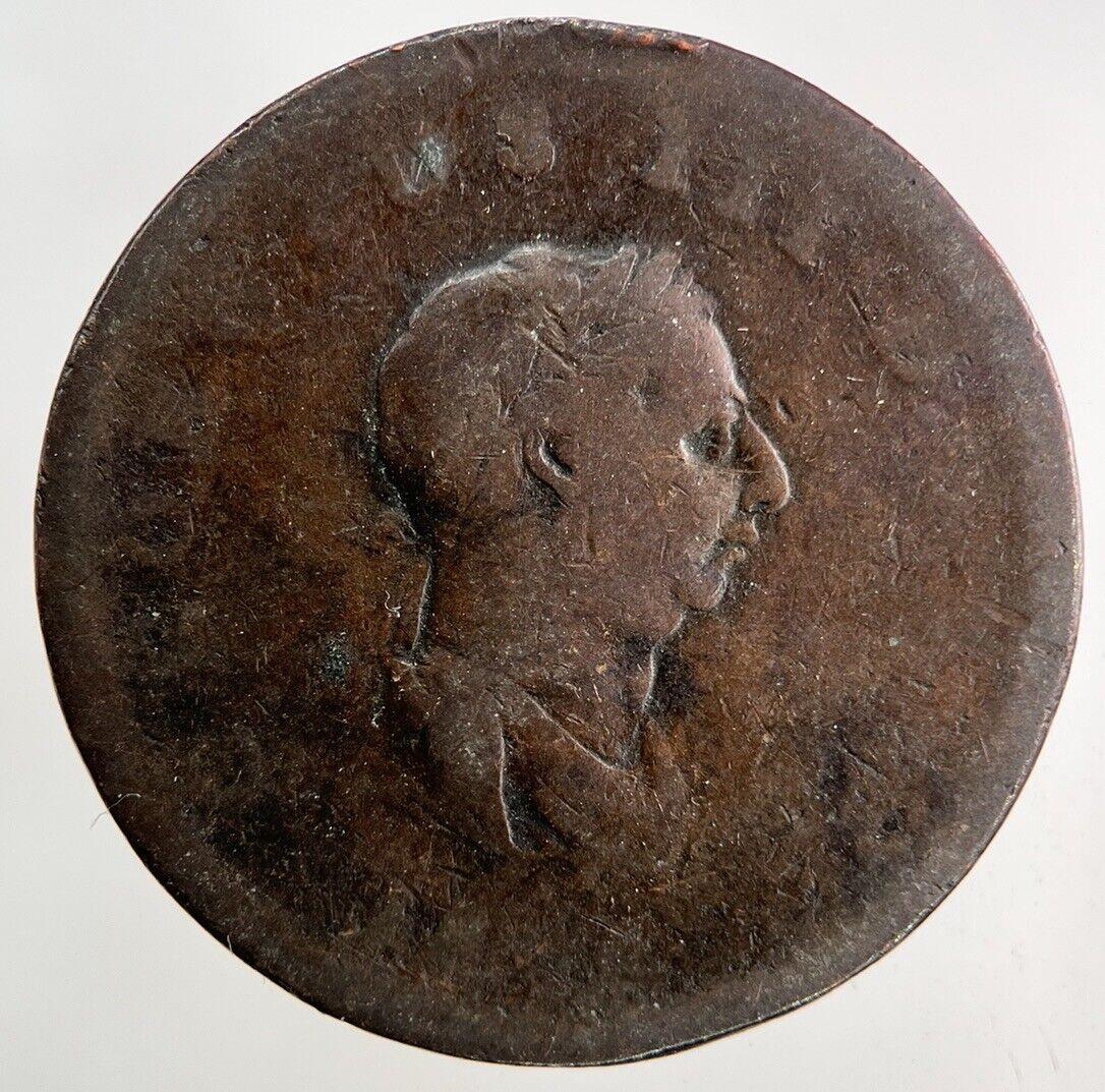 1806 George III 3rd Half-Penny Coin | Worn Grade