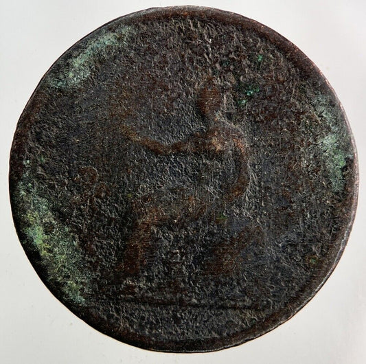 1806 George III 3rd Half-Penny Coin | Worn Grade