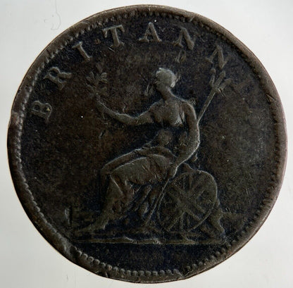 1806 George III 3rd Half-Penny Coin | Fine Collectable Grade