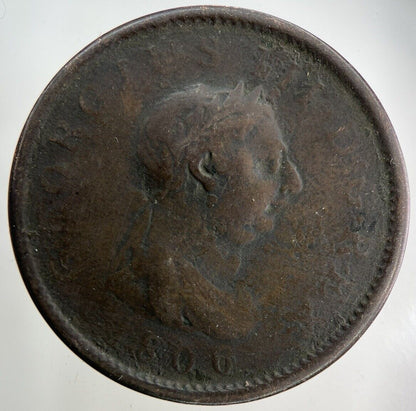 1806 George III 3rd One Penny Coin | Collectable Grade