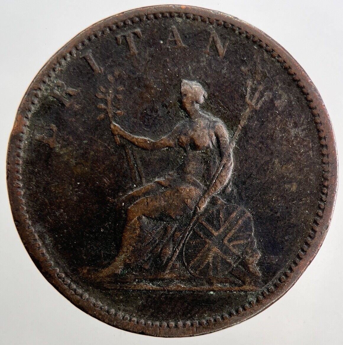 1806 George III 3rd Half-Penny Coin | Fine Collectable Grade