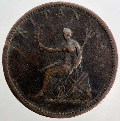 1806 George III 3rd Half-Penny Coin | Fine Collectable Grade