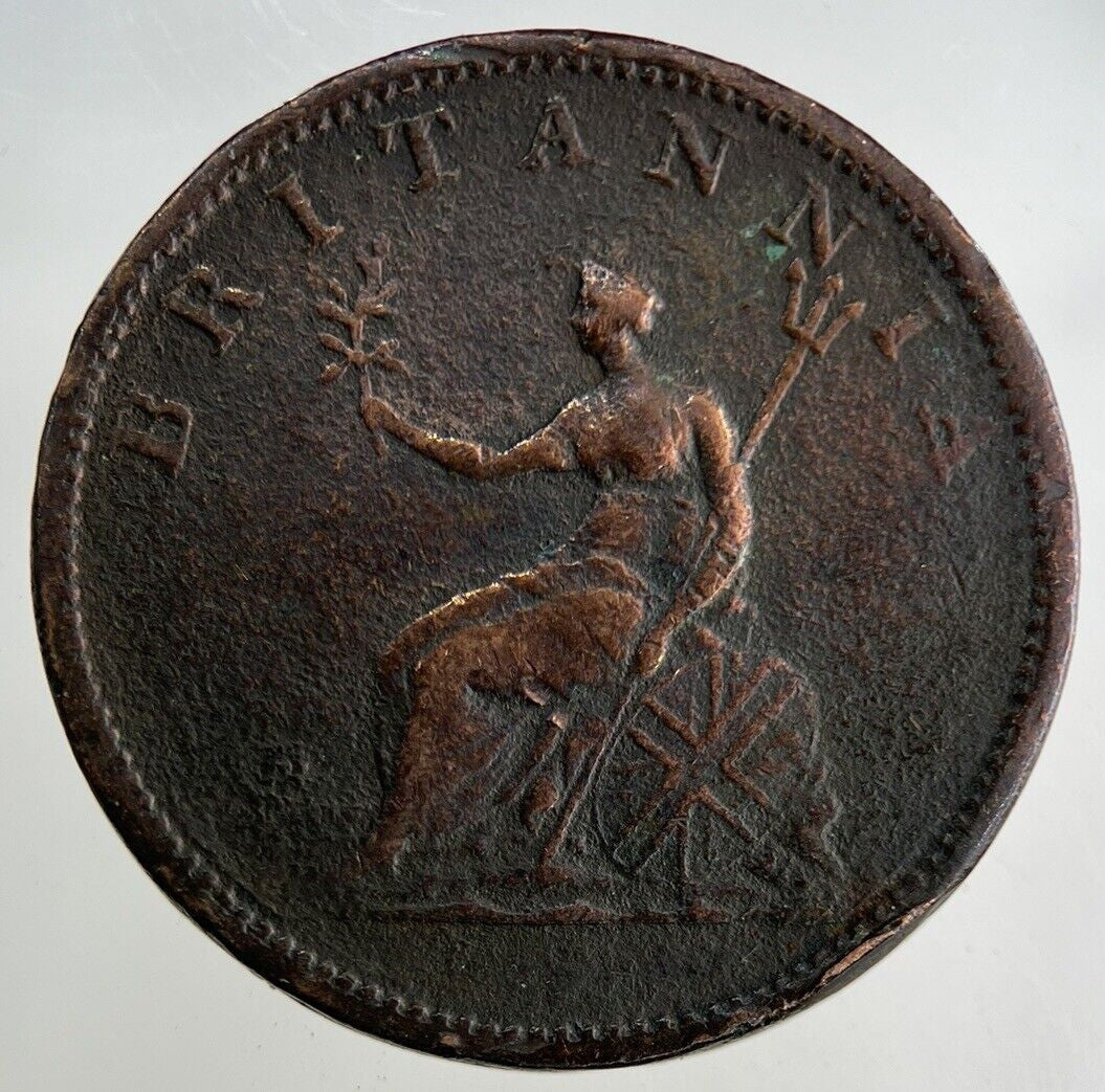 1806 George III 3rd Half-Penny Coin | Fine Collectable Grade