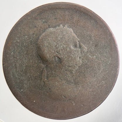 1806 George III 3rd One Penny Coin | Fair Grade