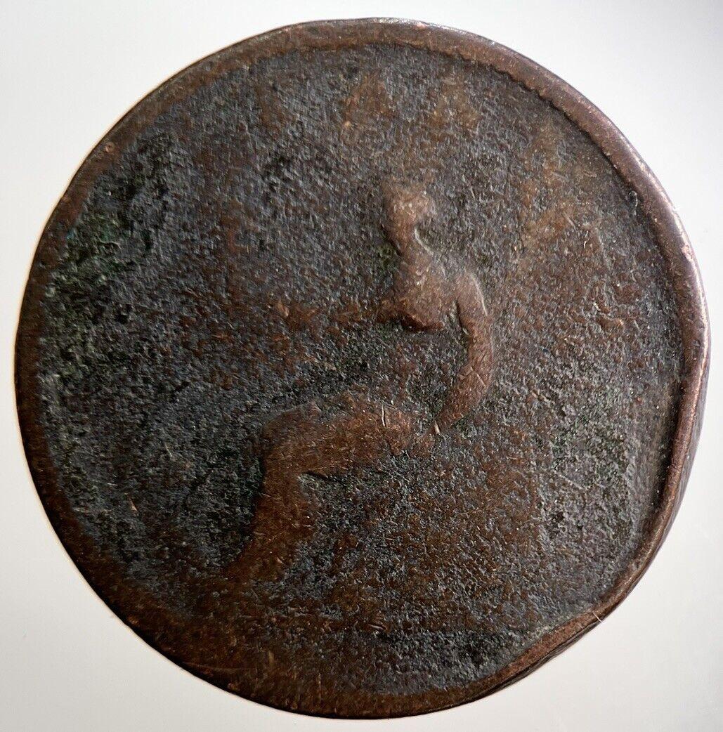 1806 George III Half-Penny Coin | Fair Grade | a3694
